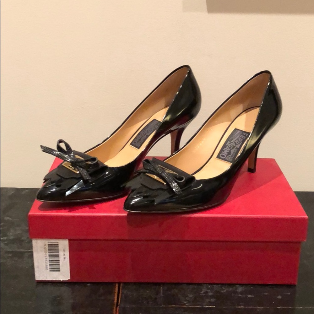 Salvatore Ferragamo Nika 70 - Nero Calf